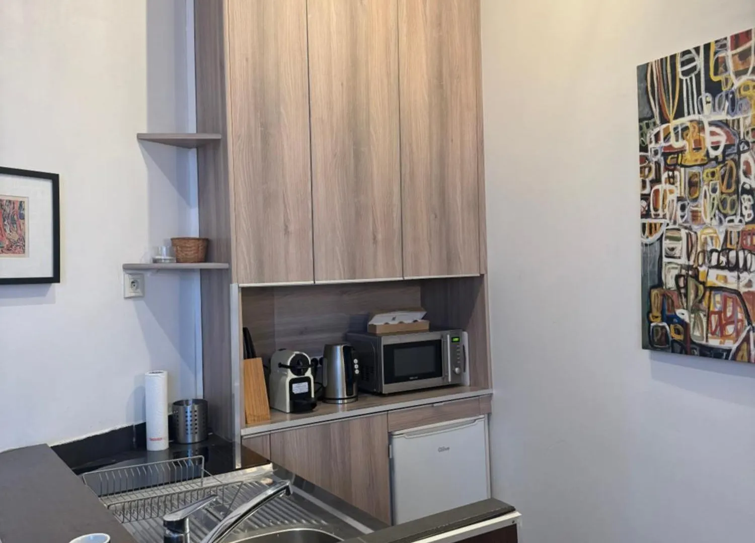 Appartement Typique Parisien Au Coeur Du Marais 프랑스